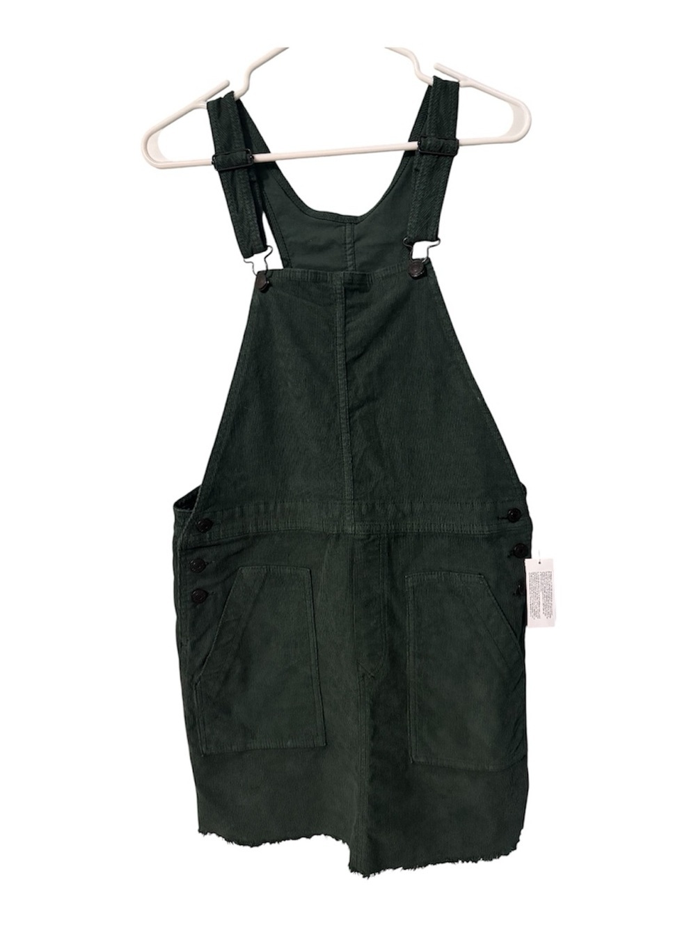 NWT American Eagle Corduroy Overall Dress Green Medium - Picture 4 of 8